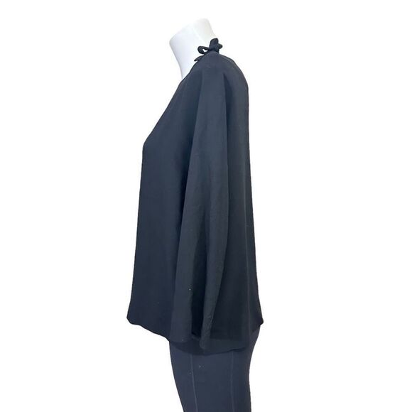 GERARD DAREL Black 3/4 Sleeve‎ Boxy Blouse size 40 ( large) - Picture 2 of 9